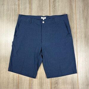 Peter Millar Crown Sport Shackleford Performance Hybrid Short 34 Navy Blue